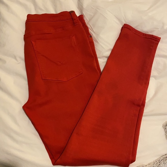 Hudson Nico Jeans in Red - Picture 10 of 10